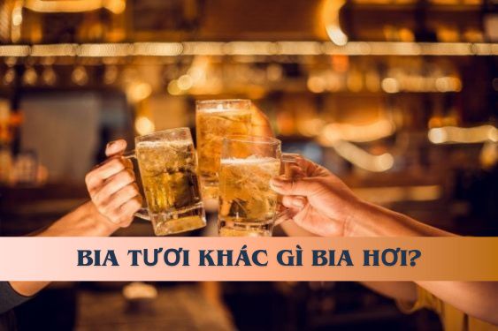 Bia tươi khác gì bia hơi