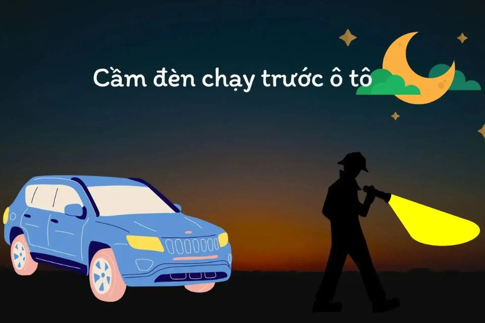 Cầm đèn chạy trước ô tô là gì