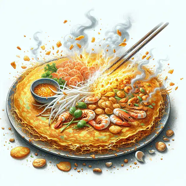 Bí Quyết Để Bánh Xèo Giòn Rụm Thơm Ngon