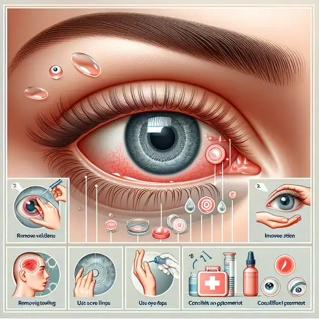 Nguyên Nhân và Cách Khắc Phục Tình Trạng Sưng Mắt Khi Đeo Lens