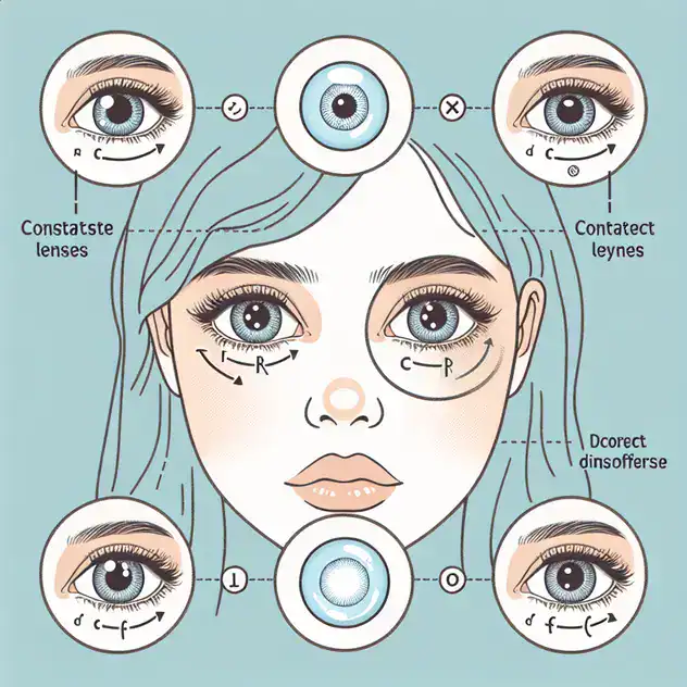 Hướng Dẫn Nhận Biết và Khắc Phục Khi Đeo Lens Ngược