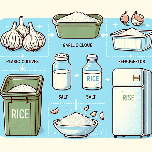 Mẹo Bảo Quản Gạo Không Bị Mốc