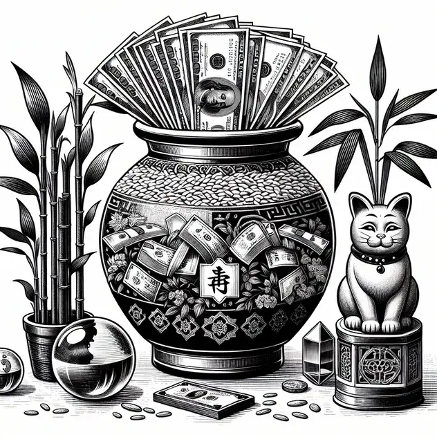 Mẹo Để Tiền Vào Hũ Gạo: Phong Thủy Tài Lộc Cho Gia Đình