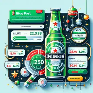 Bia Heineken 250ml: Giá bán hiện tại cho một thùng bia