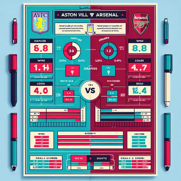 Số liệu thống kê về Aston Villa gặp Arsenal