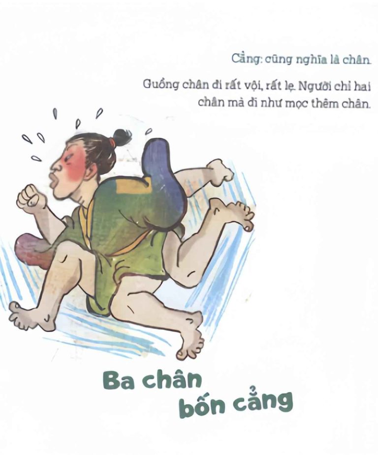 Ba chan bon cang co nghia la gi
