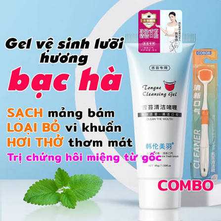 Gel ve sinh luoi