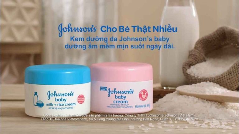 [Giải mã] Kem Dưỡng Ẩm Johnson Baby Nắp Hồng Review