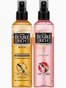 [Giải mã] Xịt Dưỡng Tóc Double Rich Màu Hồng Review
