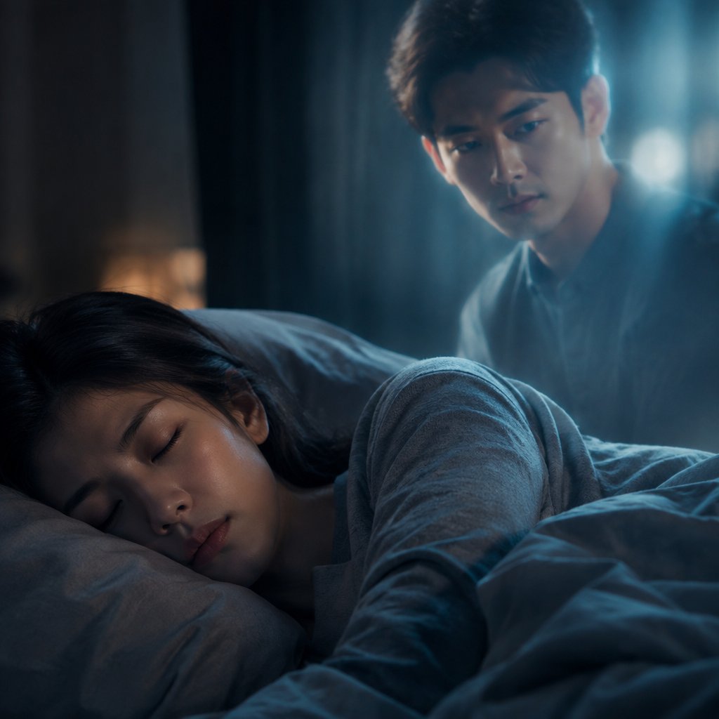 mơ thấy 1 người liên tục