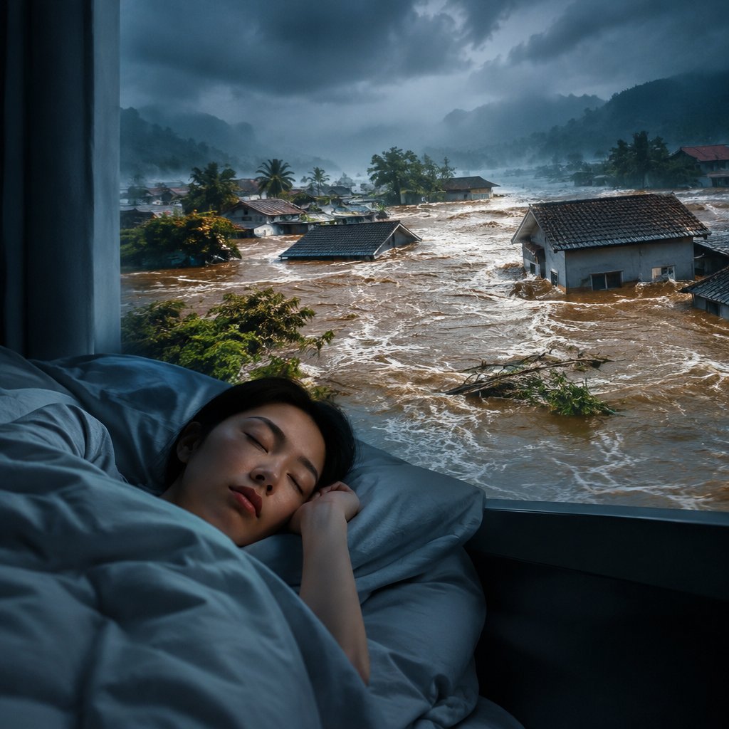 nằm mơ thấy lũ lụt